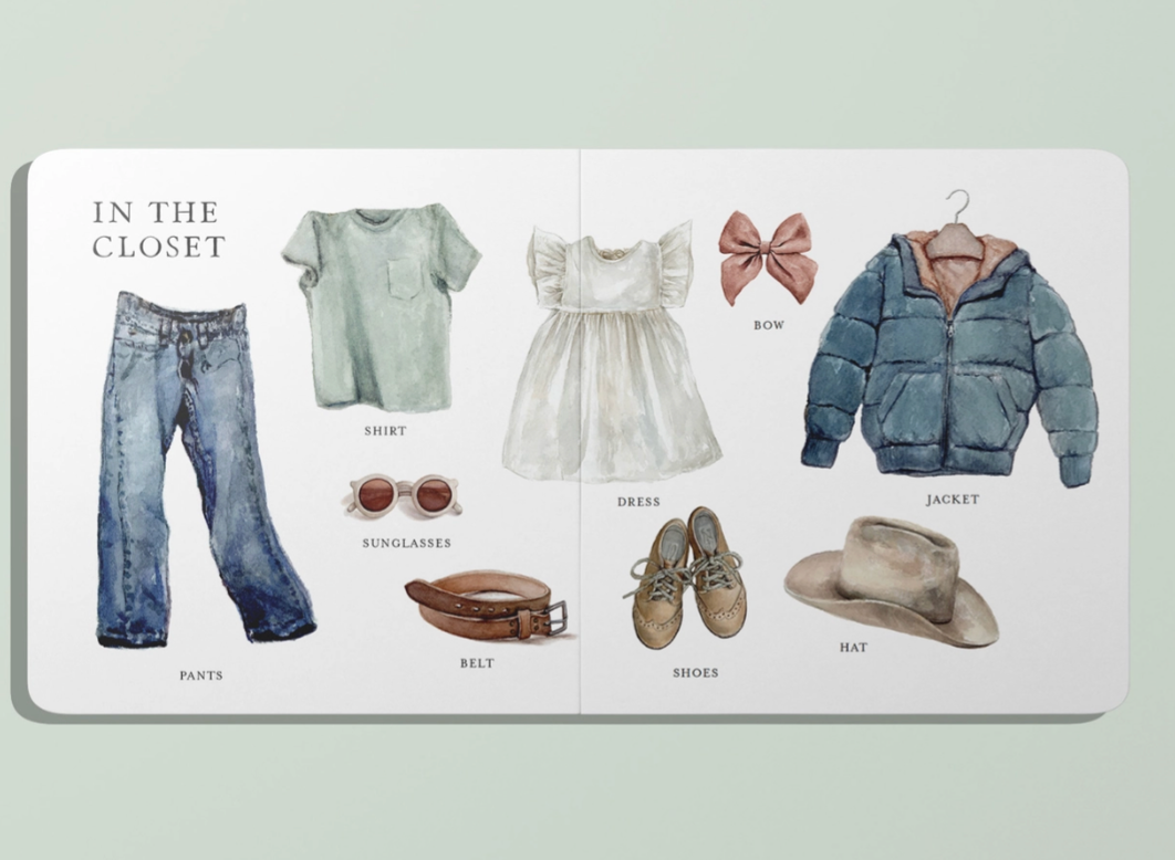 Our Big Book of First Words | Board Book |