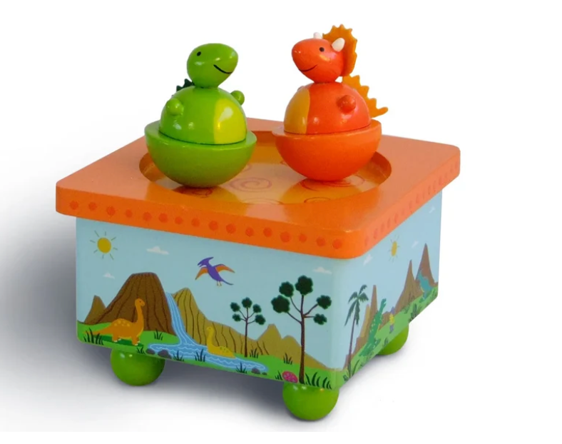 Jack Rabbit Creations | Music Box - Dancing Dinosaurs