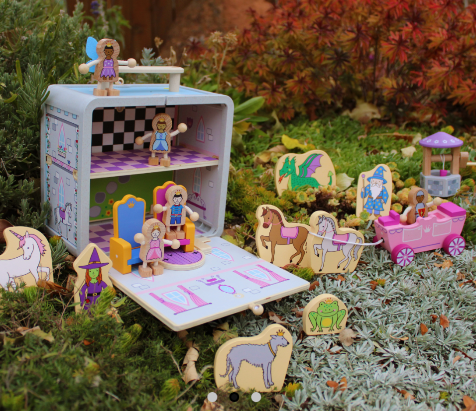 Jack Rabbit Creations | Suitcase - Princess Castle