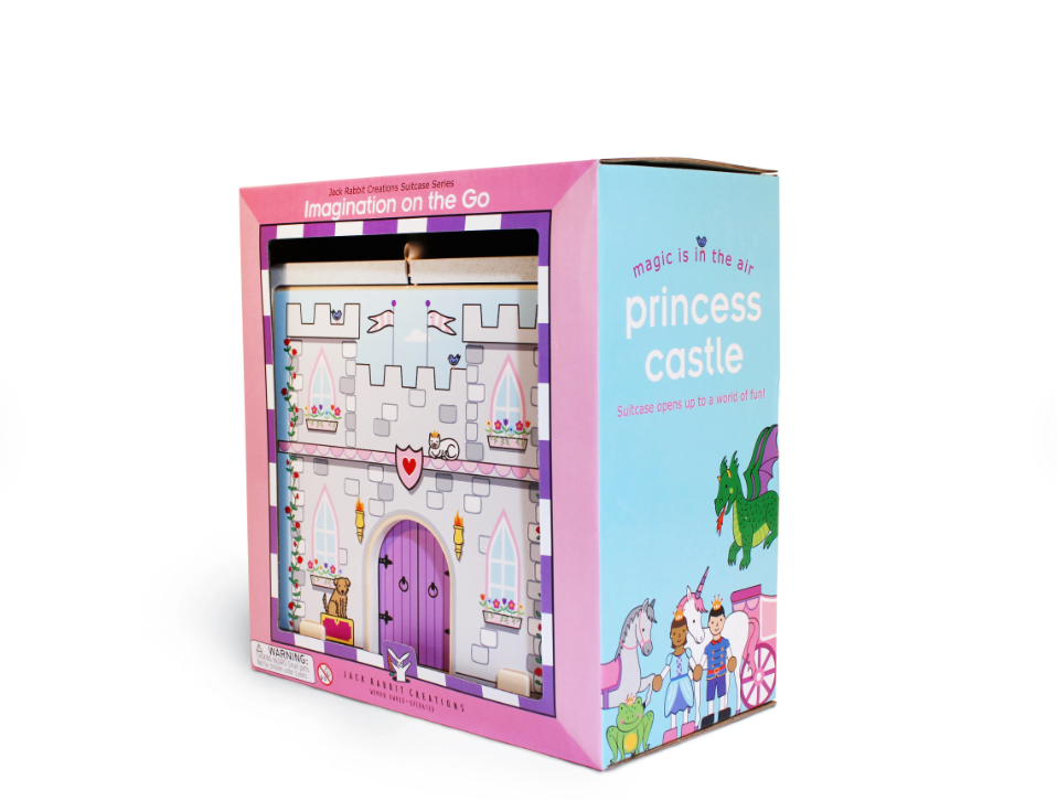Jack Rabbit Creations | Suitcase - Princess Castle