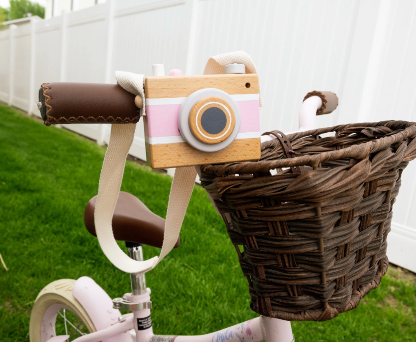Jack Rabbit Creations | Pink Camera Music Box