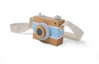 Jack Rabbit Creations | Blue Camera Music Box