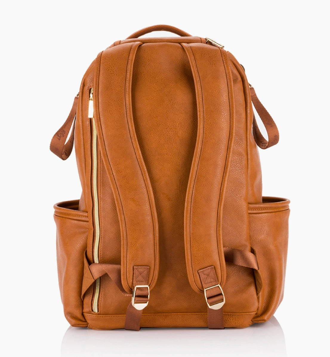 Itzy Ritzy | Cognac Boss Plus | Backpack Diaper Bag