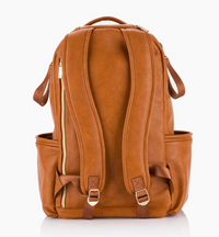 Itzy Ritzy | Cognac Boss Plus | Backpack Diaper Bag
