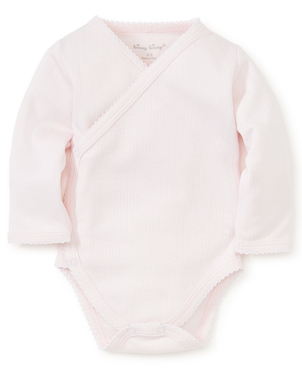 Kissy Kissy | Pointelle Long Sleeve Cross Body