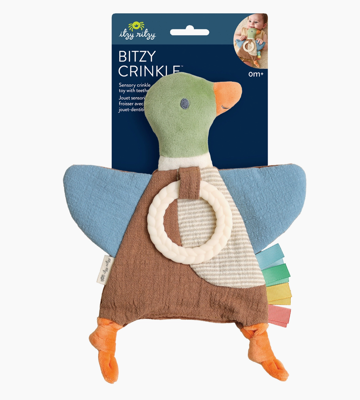 Itzy Ritzy | |Mallard Duck Bitzy Crinkle