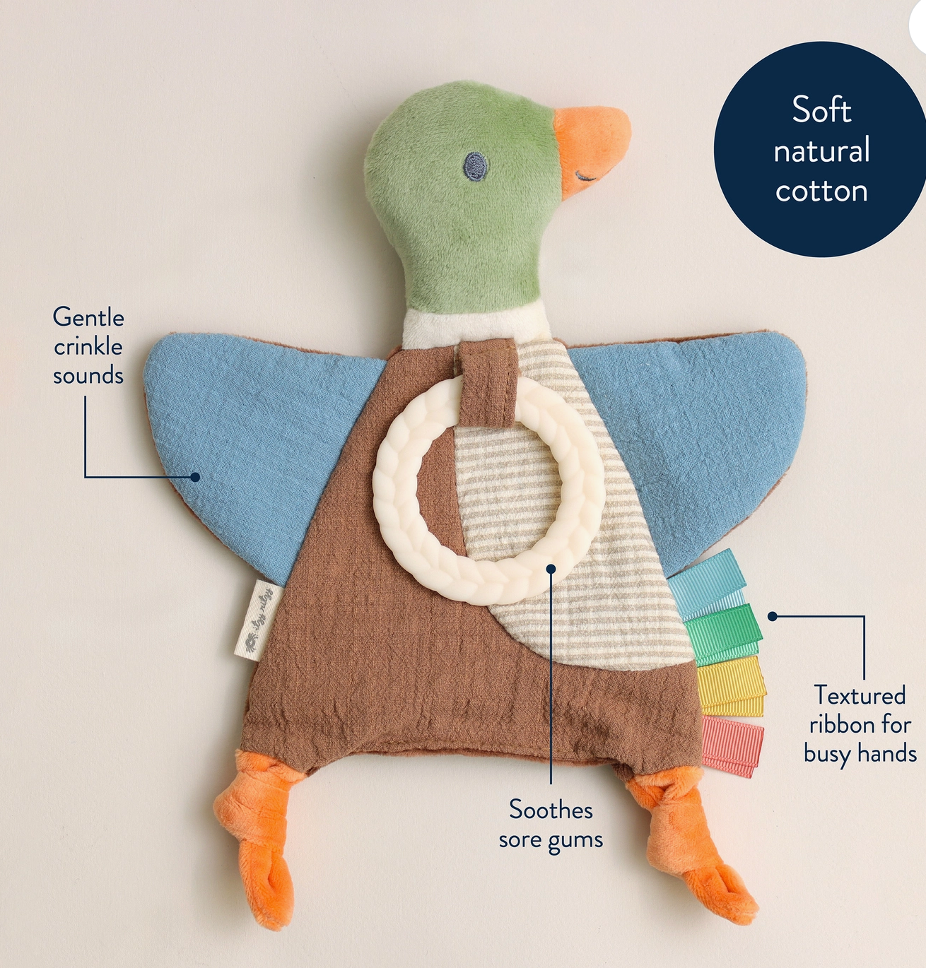 Itzy Ritzy | |Mallard Duck Bitzy Crinkle