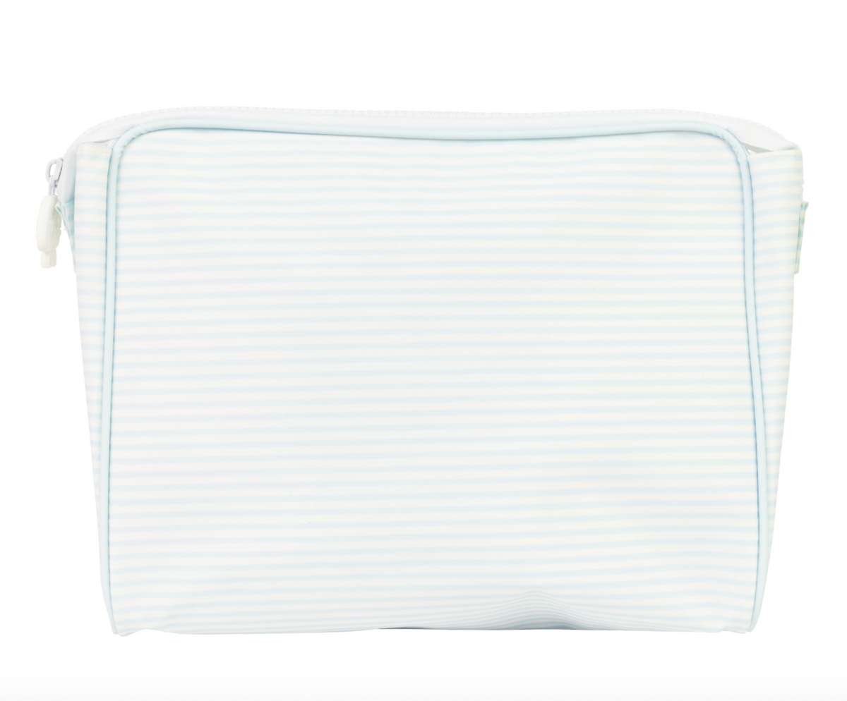 Apple Of My Isla | The Go Bag - Light Blue Stripe
