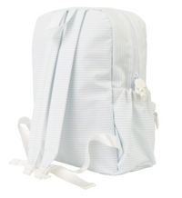 Apple Of My Isla | Large Backpack - Light Blue Stripe