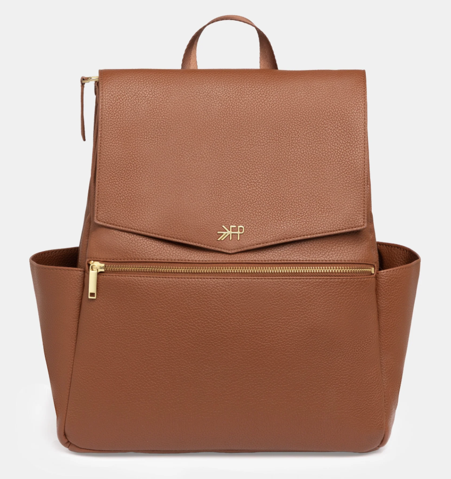 Freshly Picked | Cognac Classic Diaper Bag II