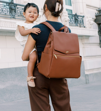 Freshly Picked | Cognac Classic Diaper Bag II