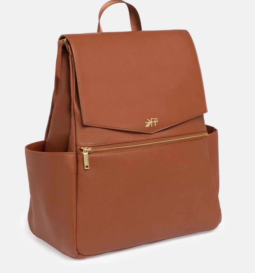 Freshly Picked | Cognac Classic Diaper Bag II