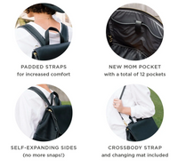 Freshly Picked | Cognac Classic Diaper Bag II