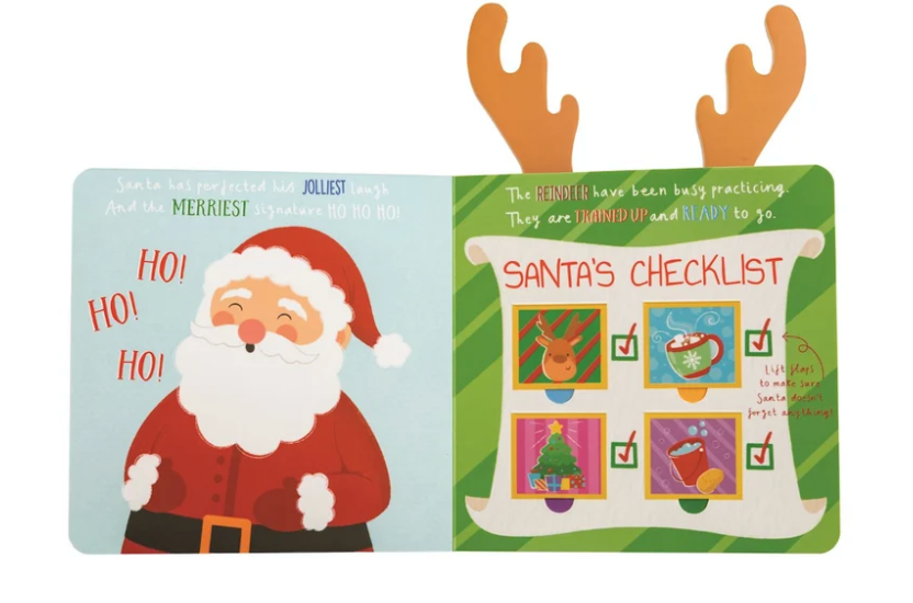 Mud Pie | Reindeer Sleeps Until Christmas Book