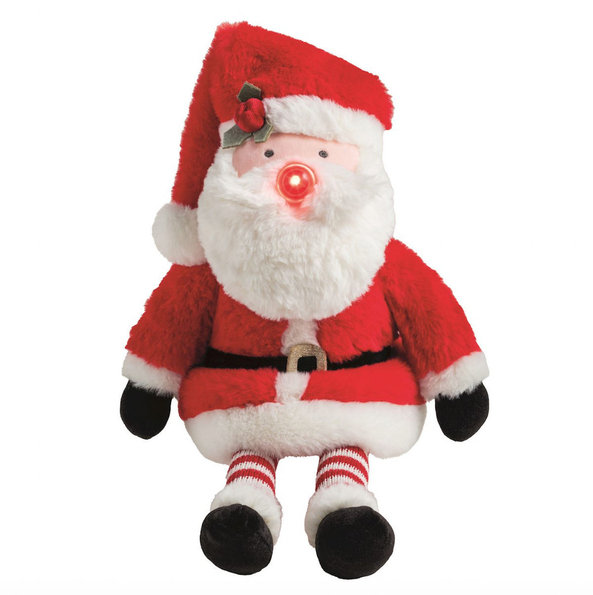 Mud Pie | Saint Nick Light-Up Plush Pal