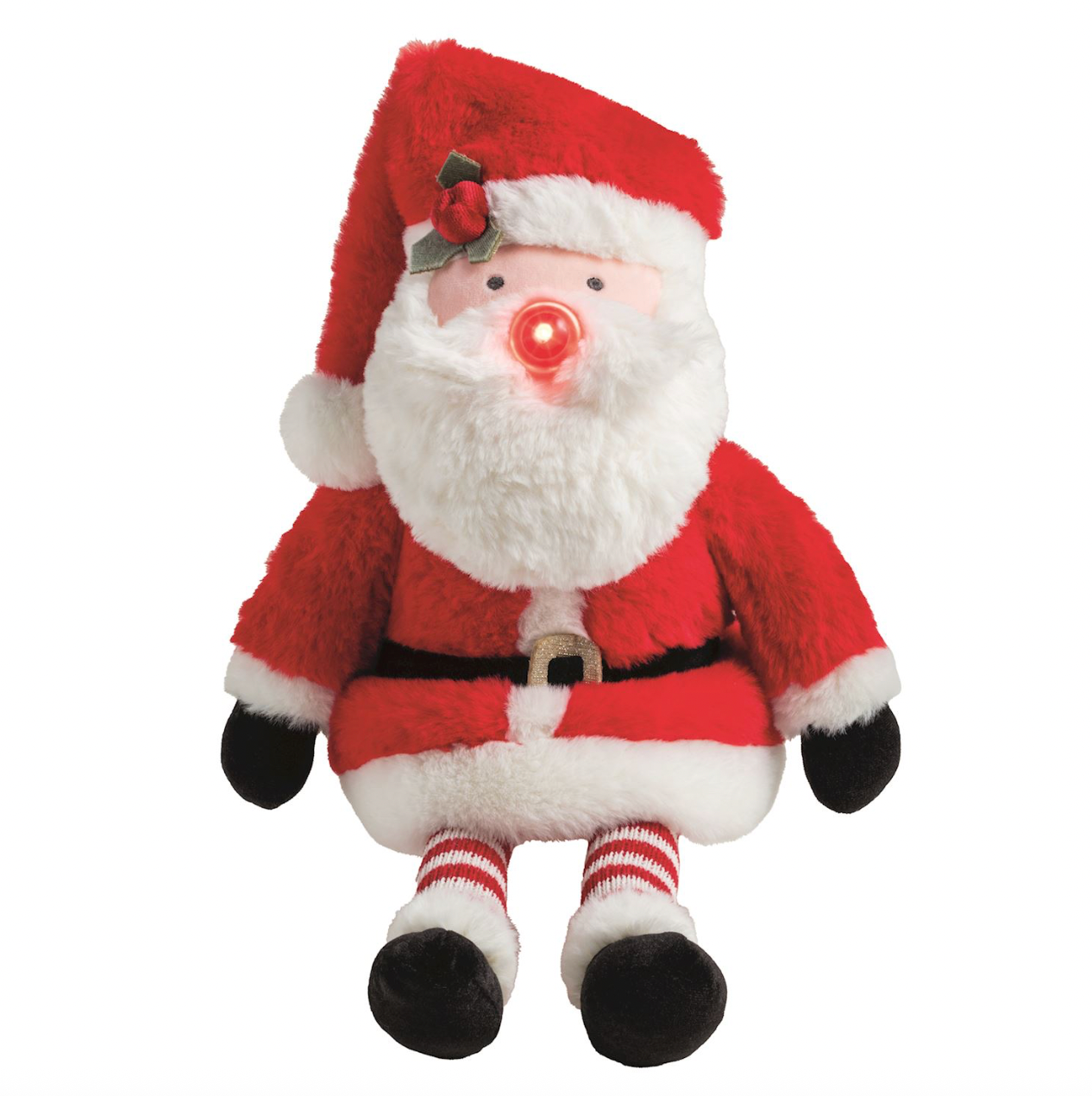 Mud Pie | Saint Nick Light-Up Plush Pal