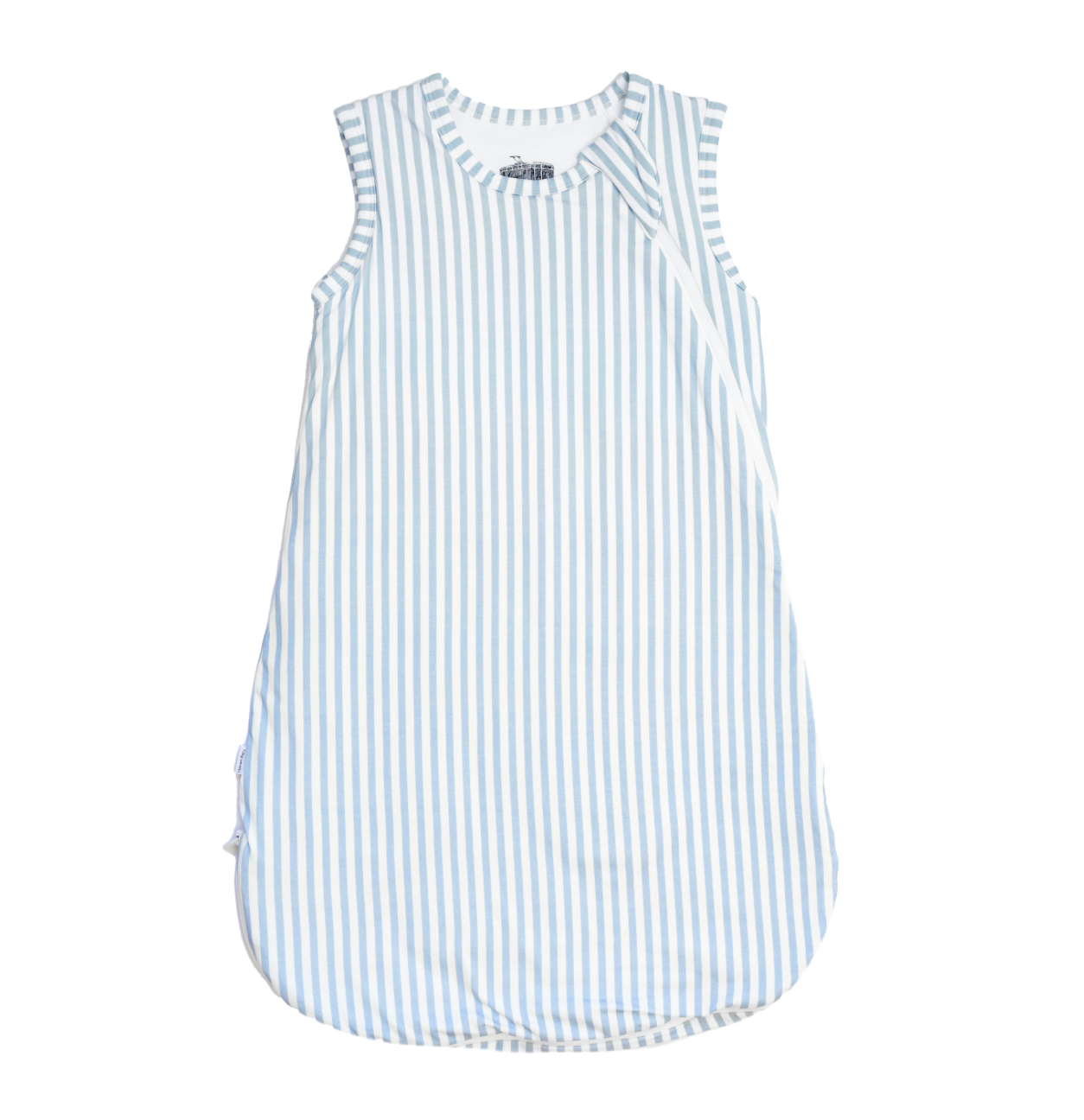 Uptown Baby | Light Blue Cabana Stripe Sleep Sack