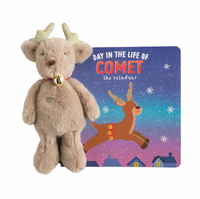 Mud Pie | Reindeer Book With Plush