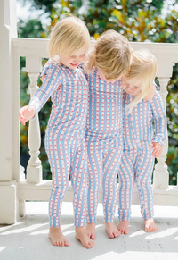 Uptown Baby | Scalloped Florals Sleep Romper