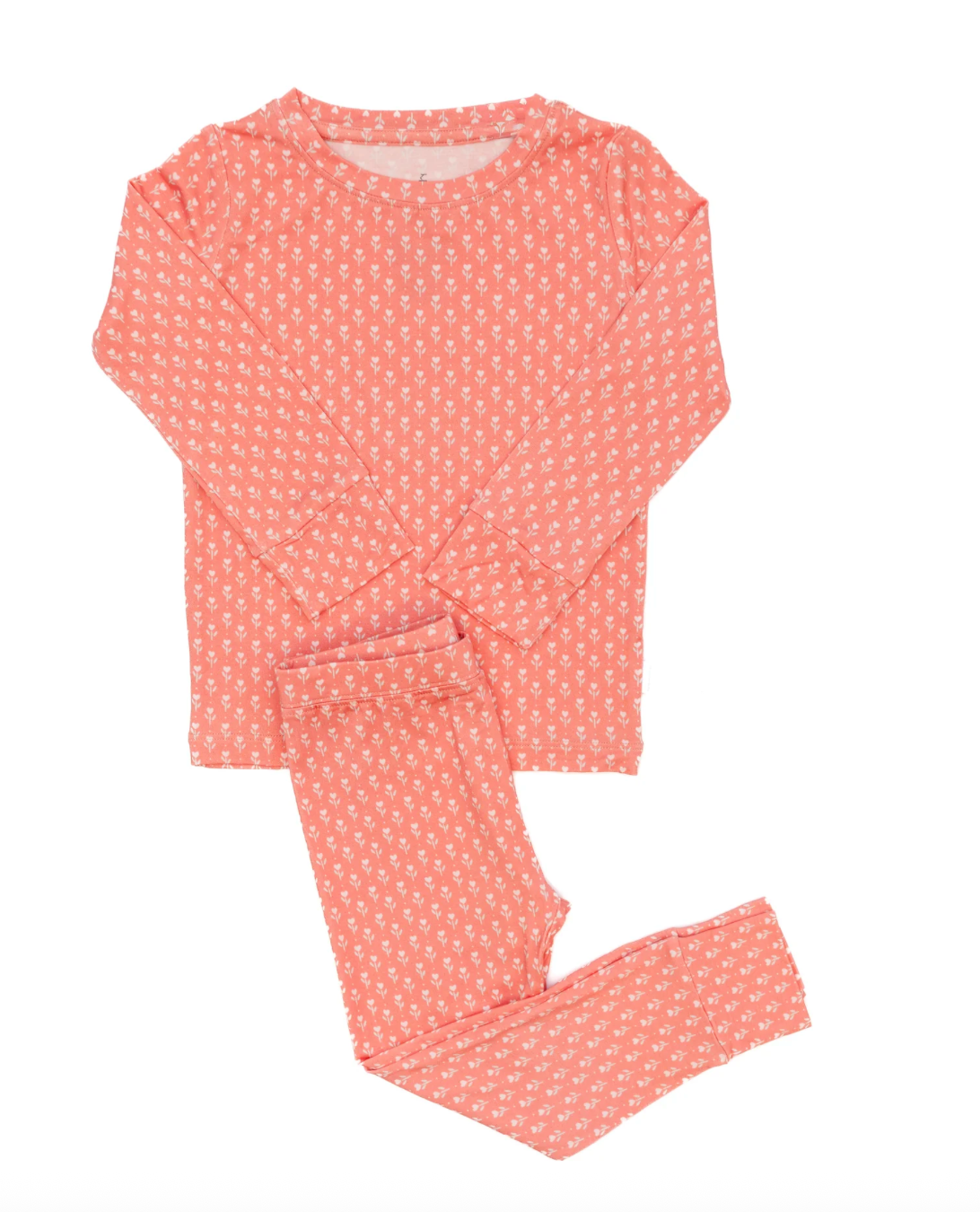 Uptown Baby | BB's Tulips 2 Piece Pajama Set