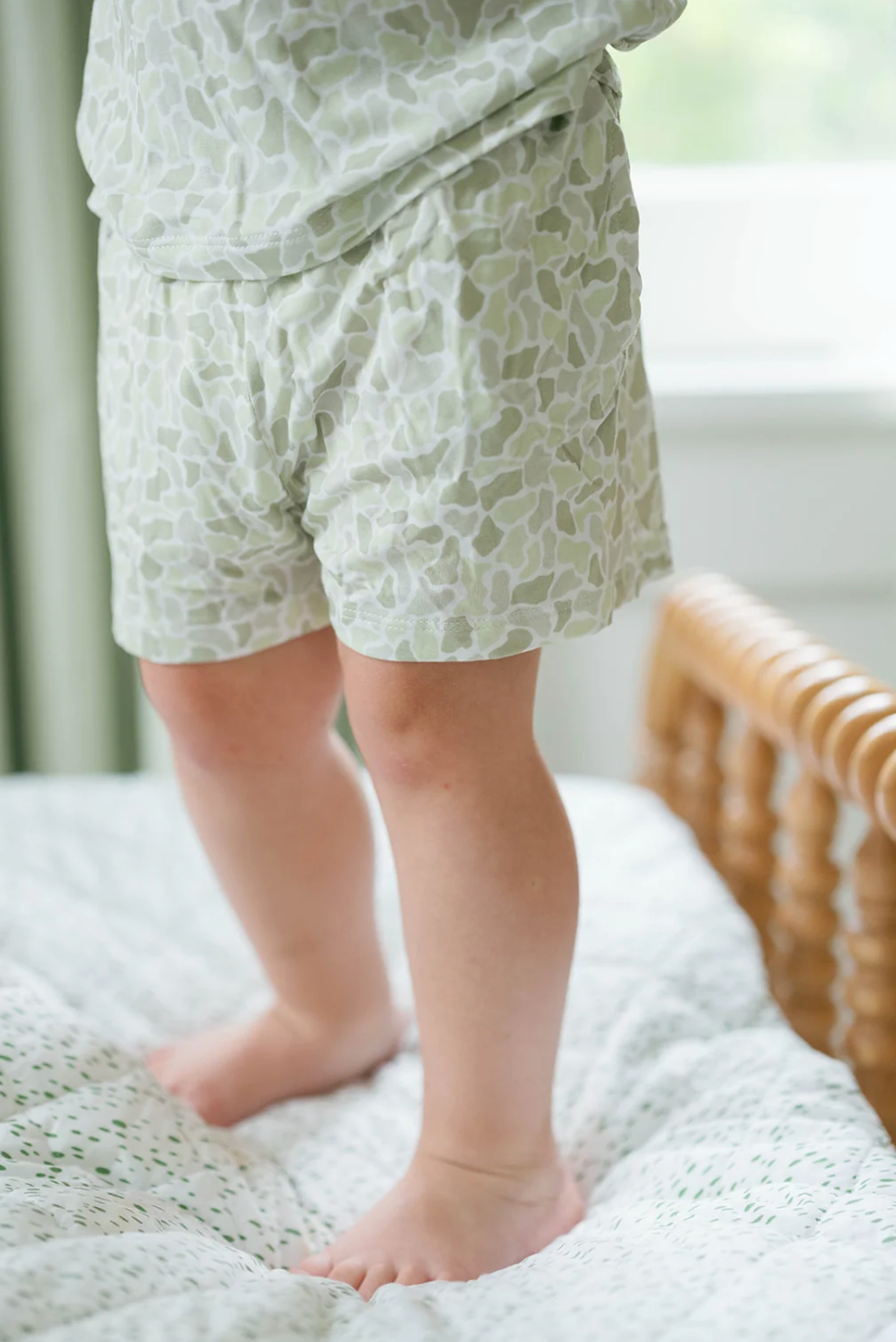Uptown Baby | Camo Shorts & T-Shirt Set
