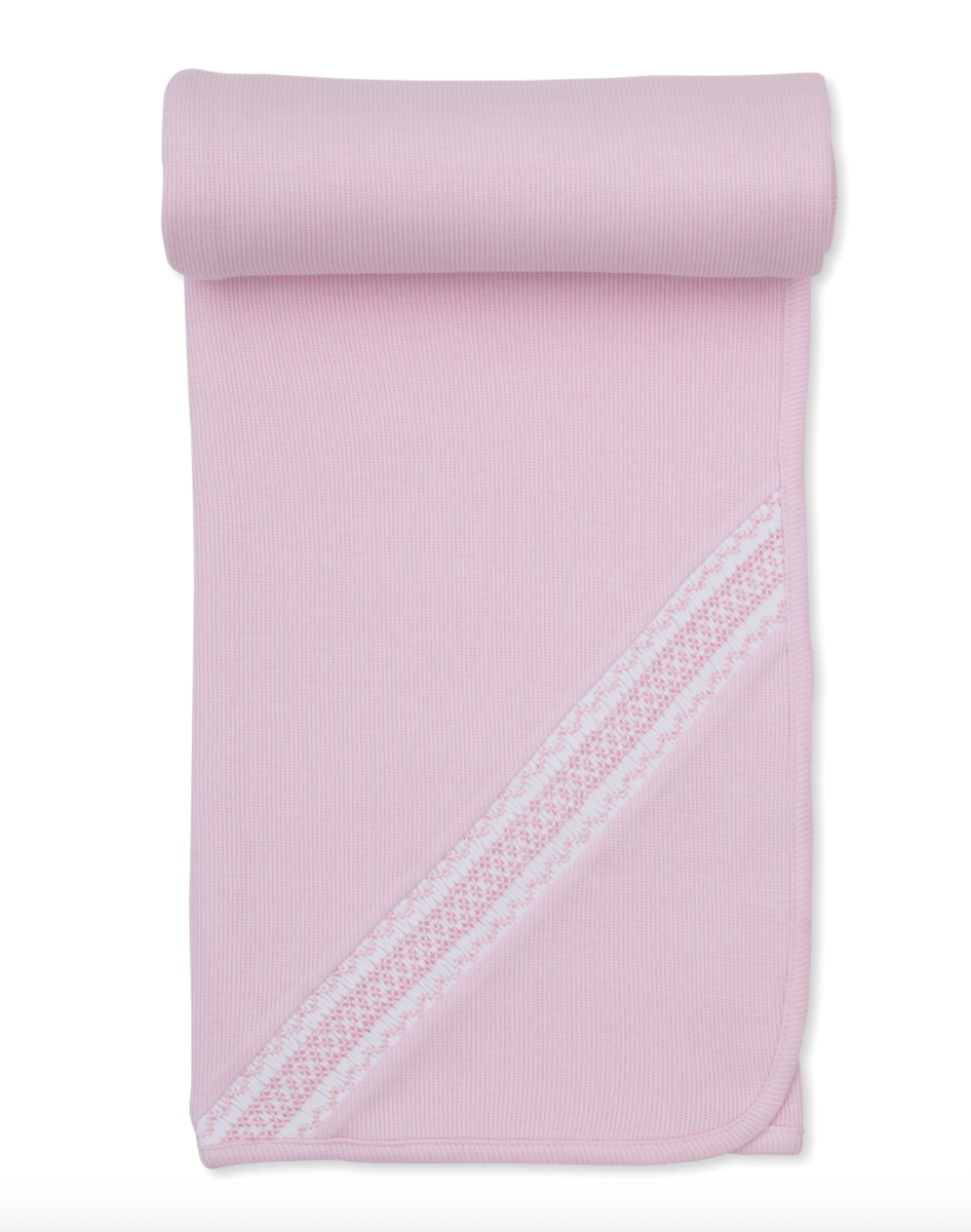 Kissy Kissy | Hand Smocked Blanket