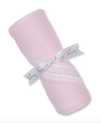 Kissy Kissy | Hand Smocked Blanket