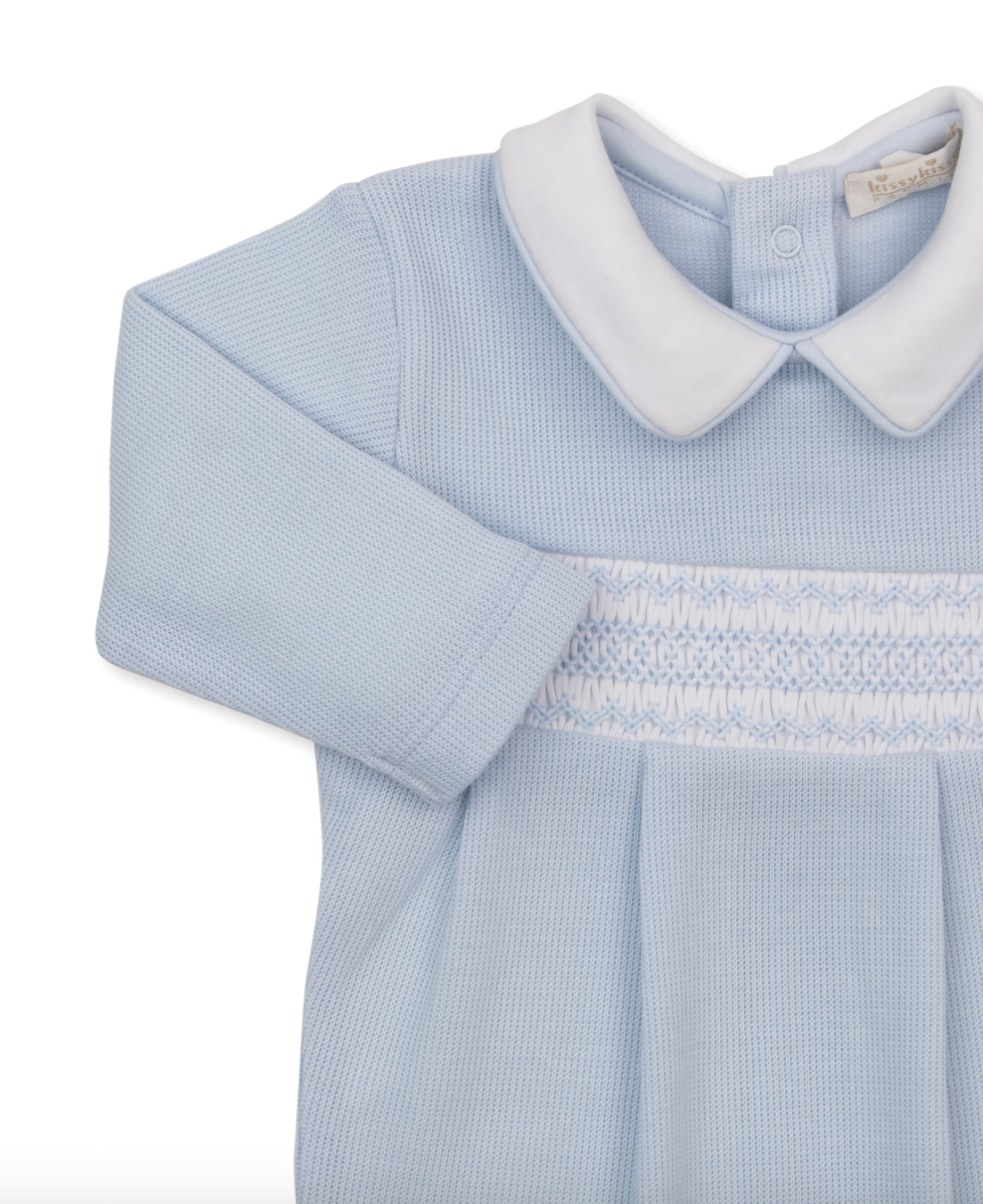 Kissy Kissy | Newborn Hand Smocked Footie