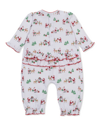 Kissy Kissy | North Pole Reindeer Ruffle Playsuit