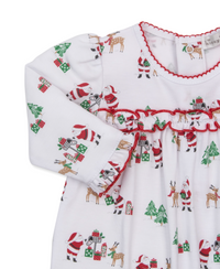 Kissy Kissy | North Pole Reindeer Ruffle Playsuit