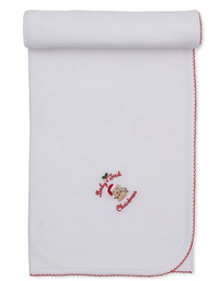 Kissy Kissy | Baby's First Christmas Blanket