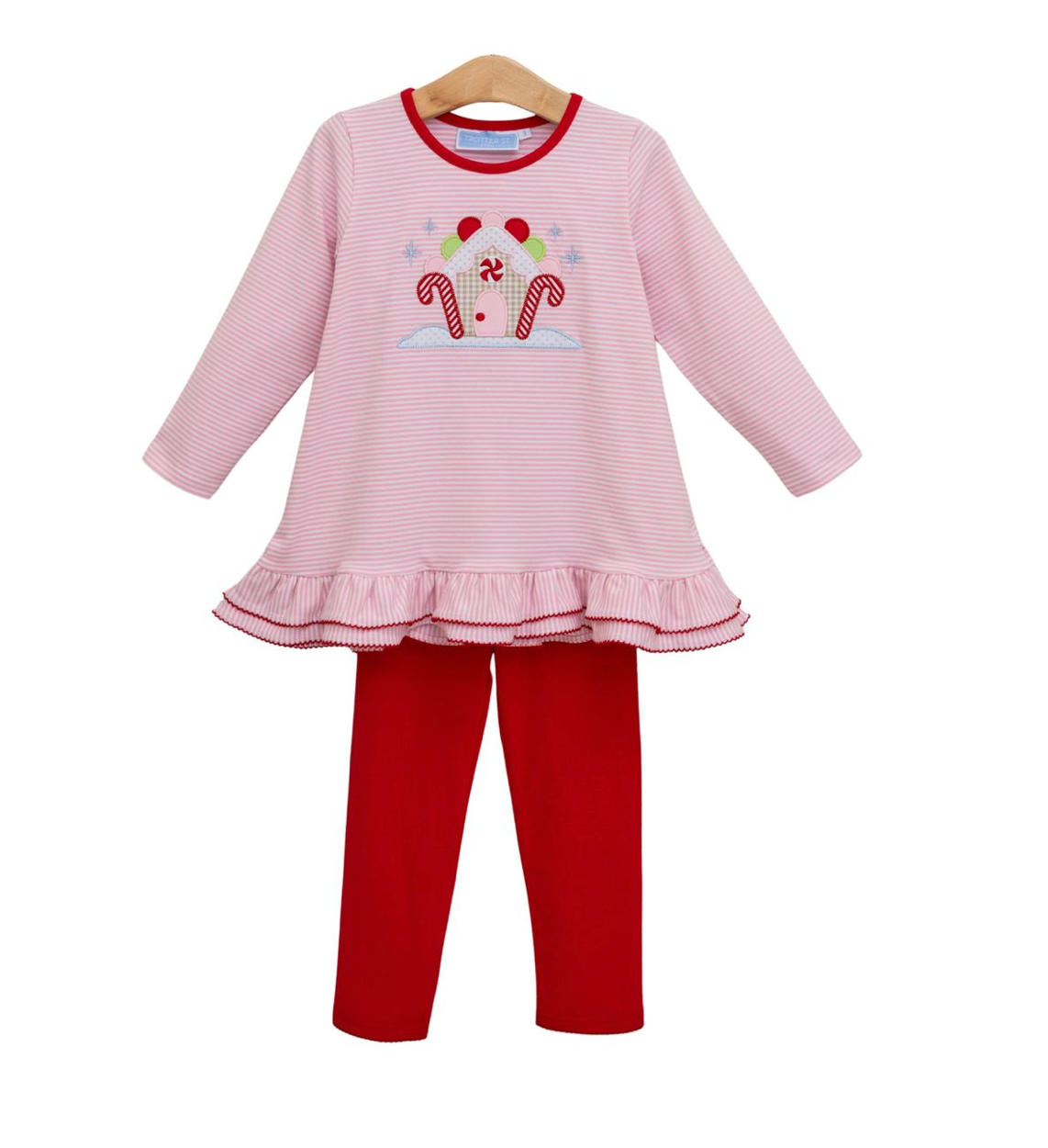 Trotter Street | Gingerbread House Pant Set
