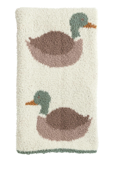 Mud Pie | Mallard Chenille Blanket