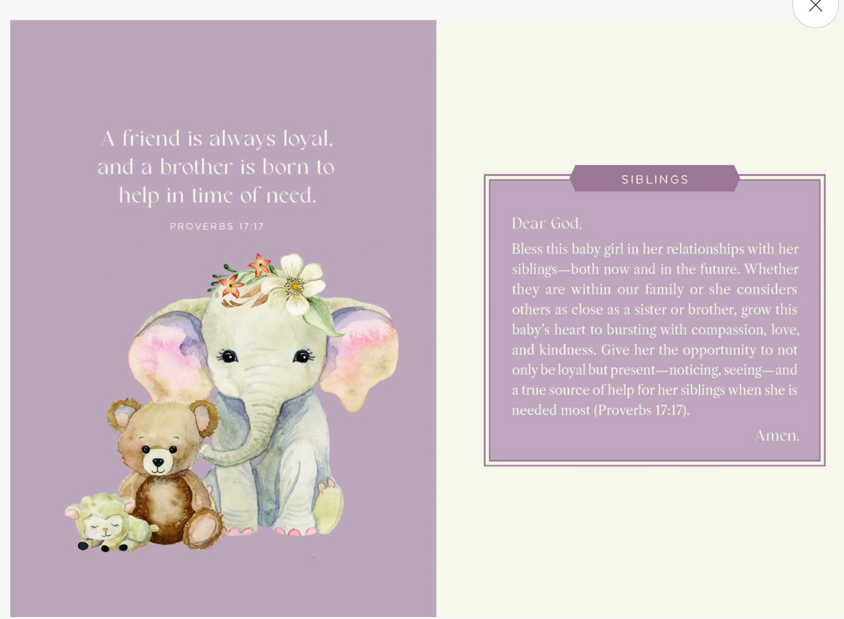 Harvest House | Prayers For My Baby Girl