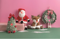 Mud Pie | Light up Wreath Plush
