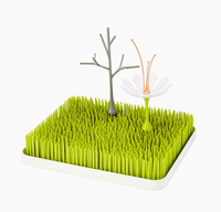Boon | Grass Countertop Drying Rack with Twig | Green