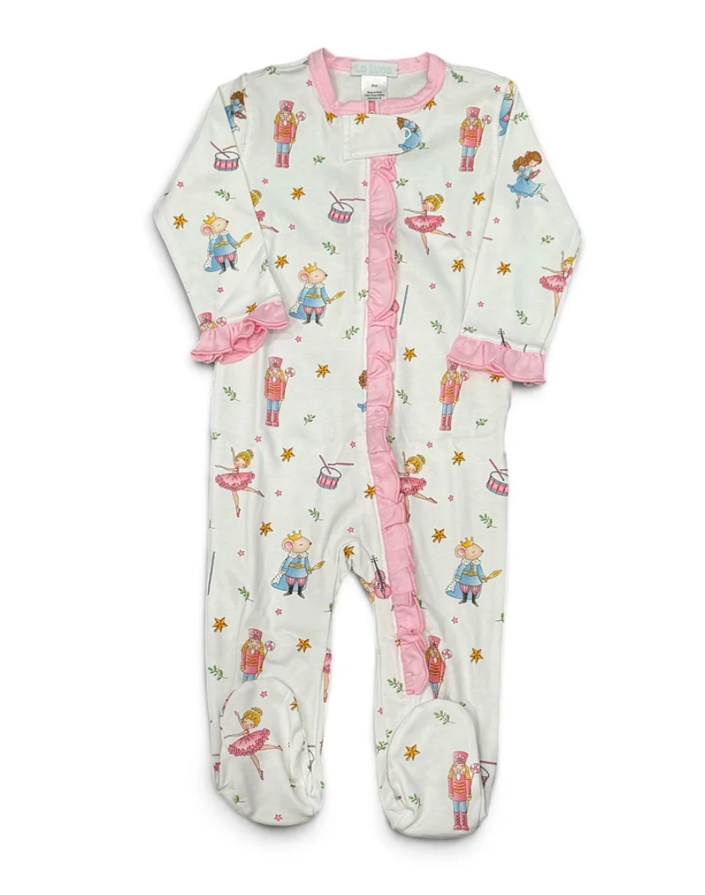 La Luna | Girls Nutcracker Pima Footie