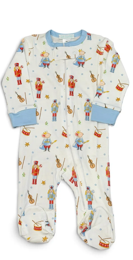 La Luna | Boy Nutcracker Pima Footie