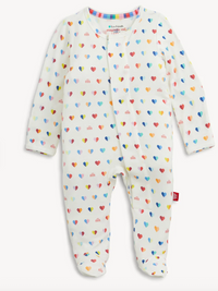 Magnetic Me | Magnetic Branded Heart Modal Footie