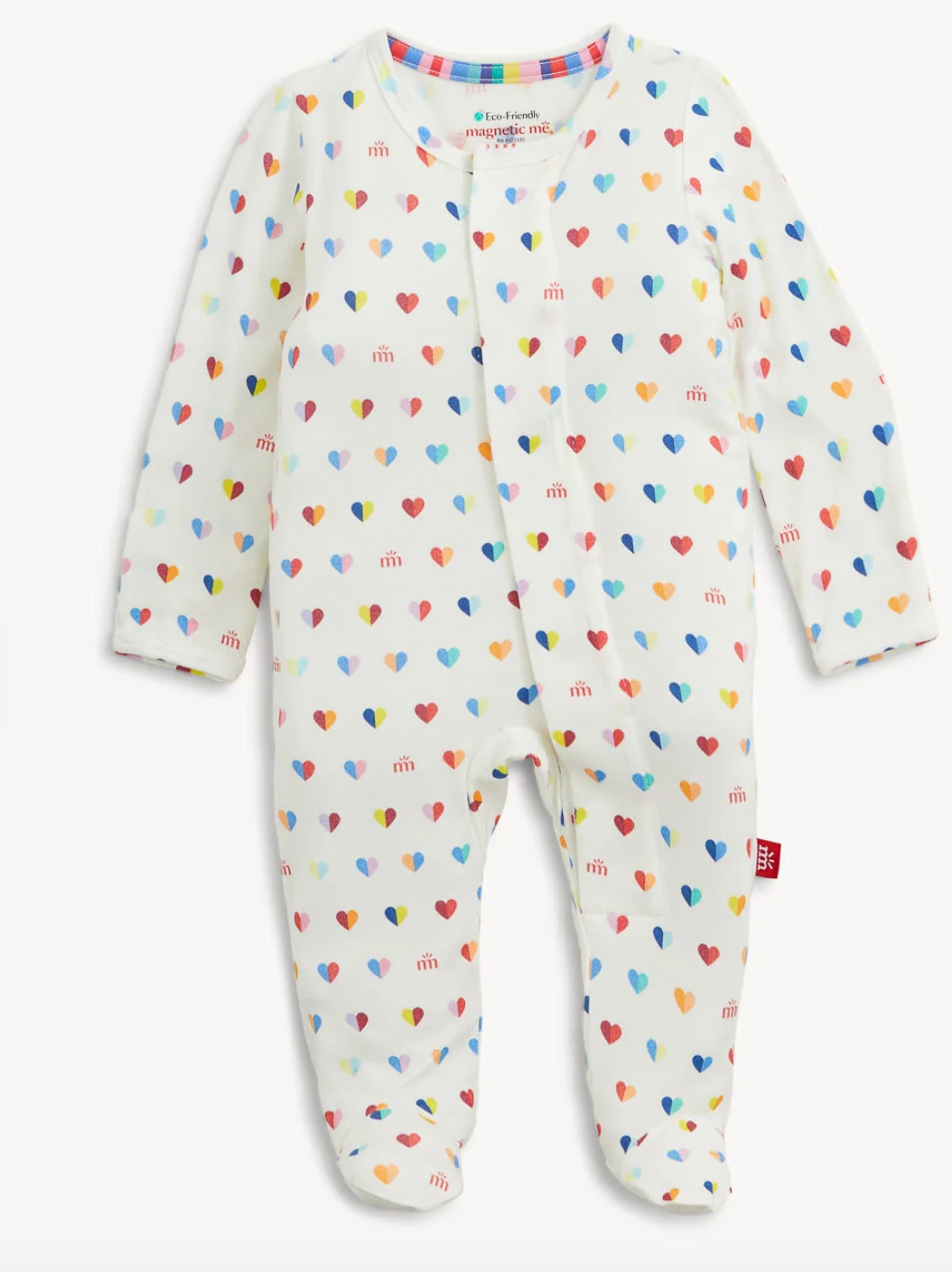 Magnetic Me | Magnetic Branded Heart Modal Footie