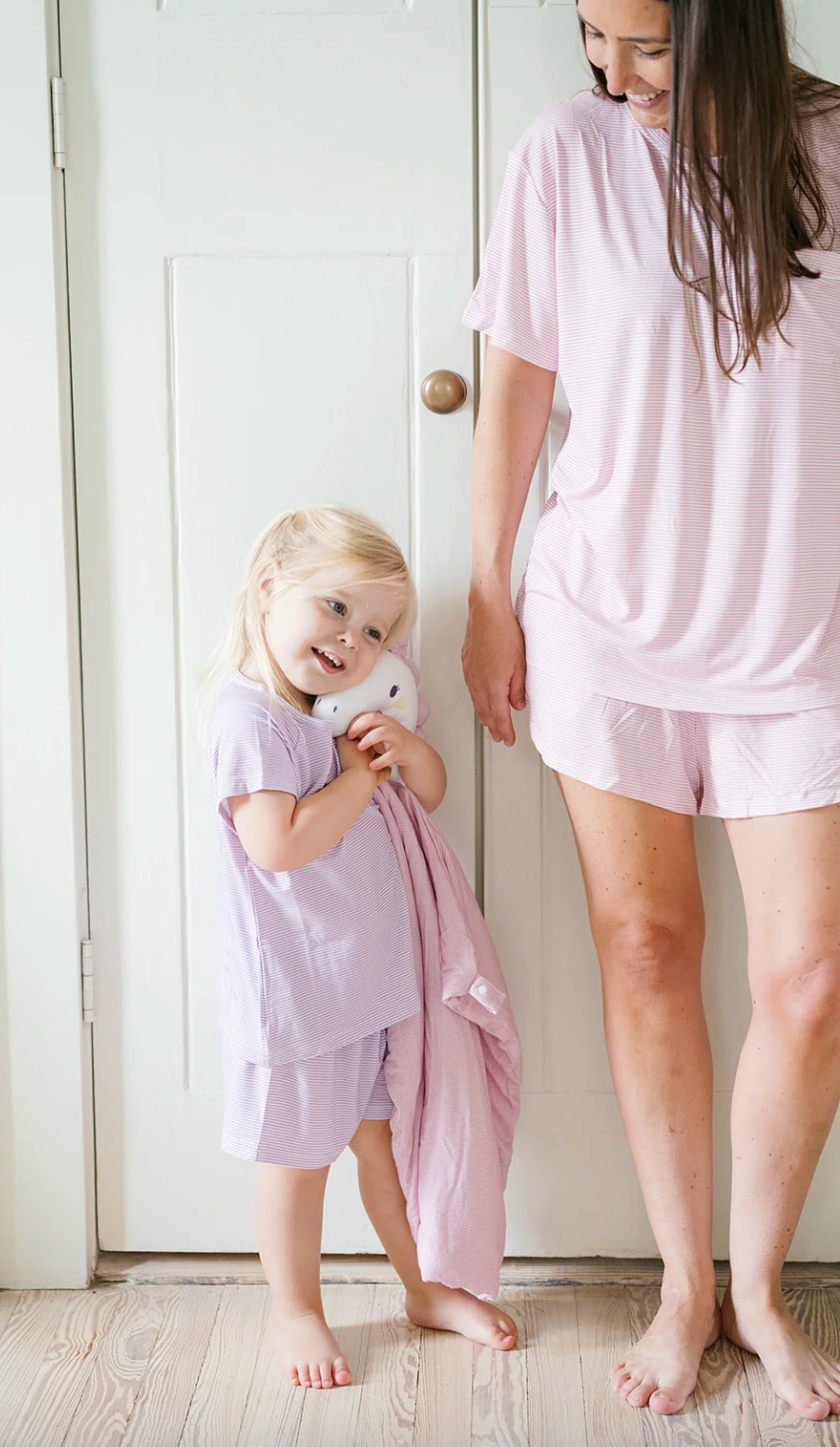 Uptown Baby | Unicorn Lovey Blanket + Paci Clip Holder