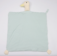 Uptown Baby | Duck Lovey Blanket + Paci Clip Holder