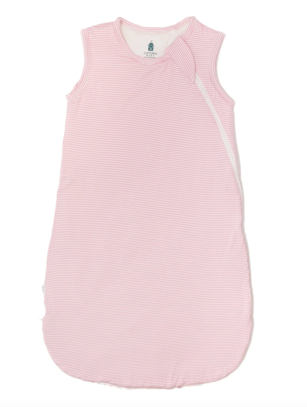 Uptown Baby | Pink Mini-Stripe Sleep Sack