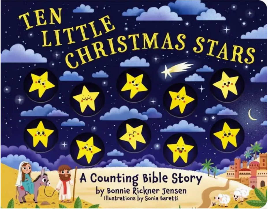 Ten Little Christmas Stars Book