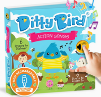 Ditty Bird | Action Songs - Motor Skills Baby Sound Book