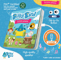 Ditty Bird | Action Songs - Motor Skills Baby Sound Book