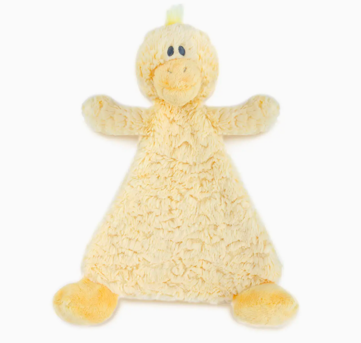 Demdaco Rattle Blankie-Daddles Duck