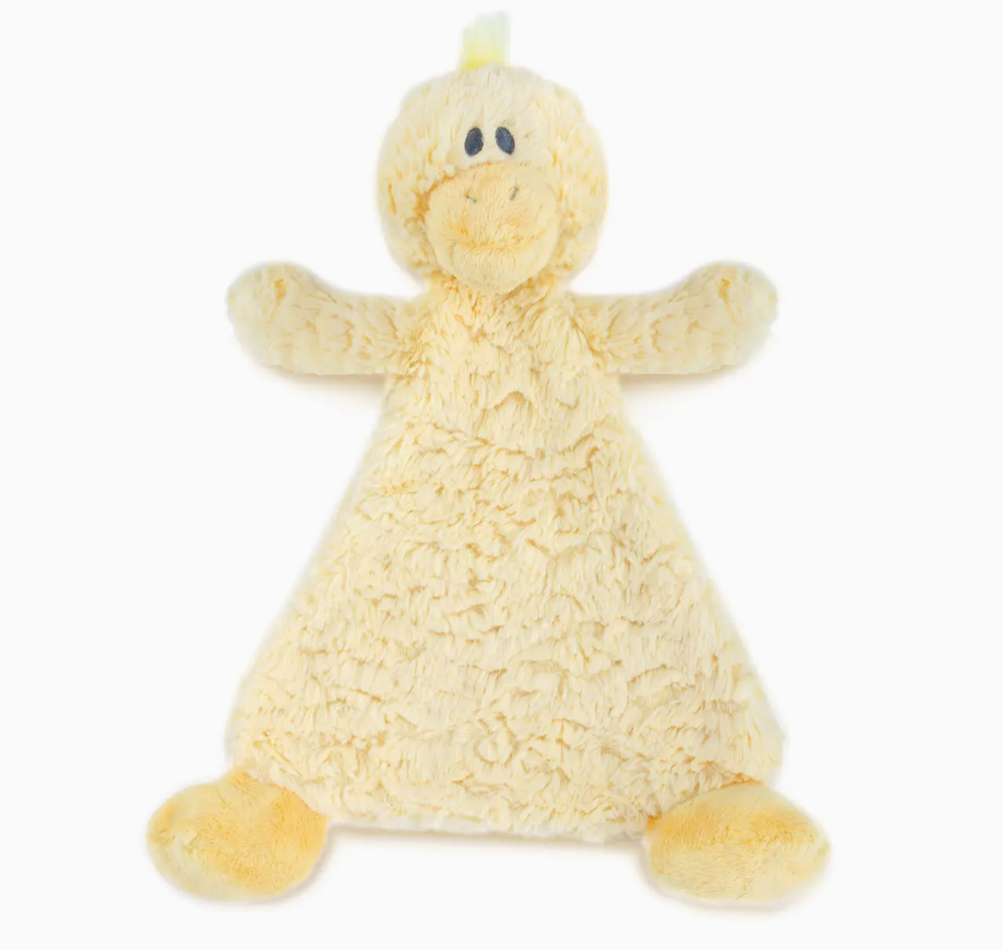 Demdaco Rattle Blankie-Daddles Duck