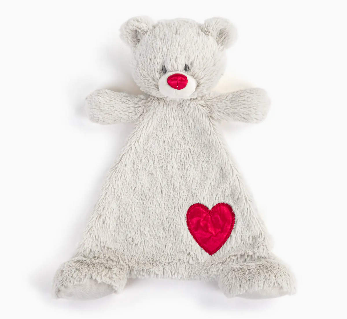 Demdaco Rattle Blankie-January Birthstone Bear