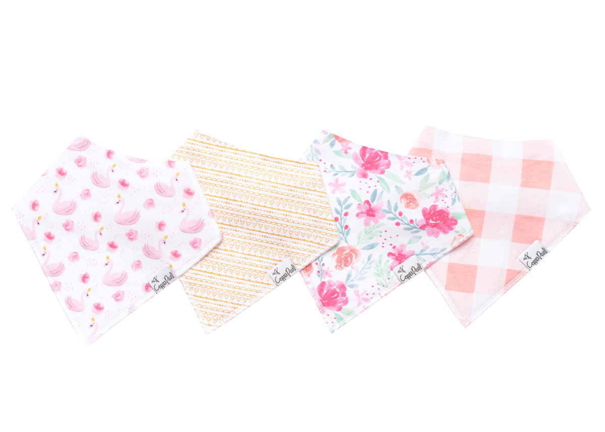 Copper Pearl Bandana Bibs Set-June